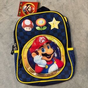 Nintendo Super Mario Blue and Yellow Kids Backpack